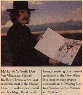 Дон Ван Влит, 1981 (из журнала Rolling Stone)